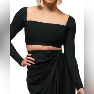 Carmen for Chrisanne Clover Brigette Cropped Top - Latin Ballroom Salsa Dance